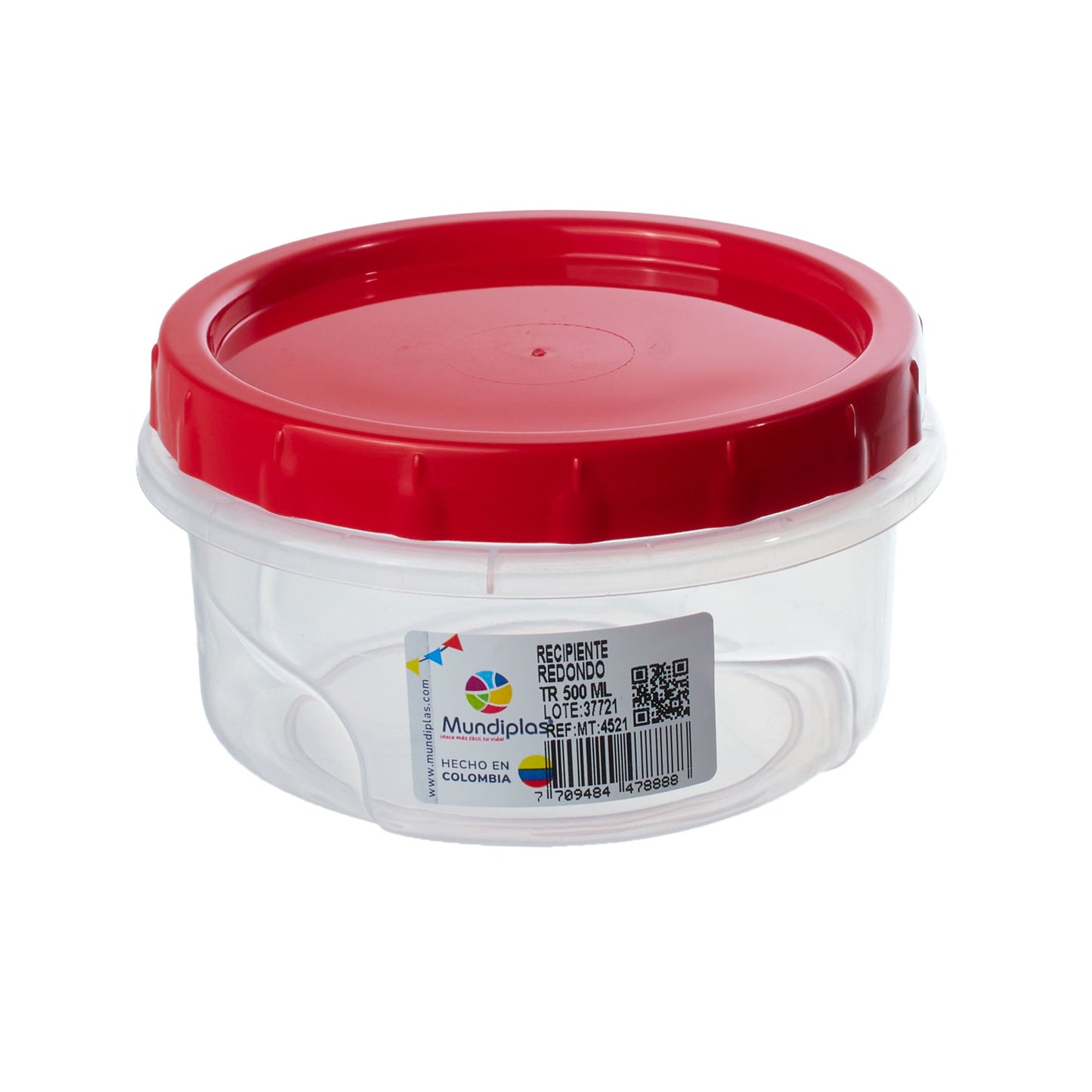 Recipiente redondo-500ML