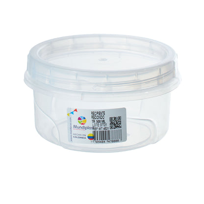 Recipiente redondo-500ML