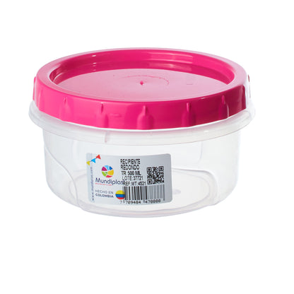 Recipiente redondo-500ML
