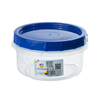 Recipiente redondo-500ML