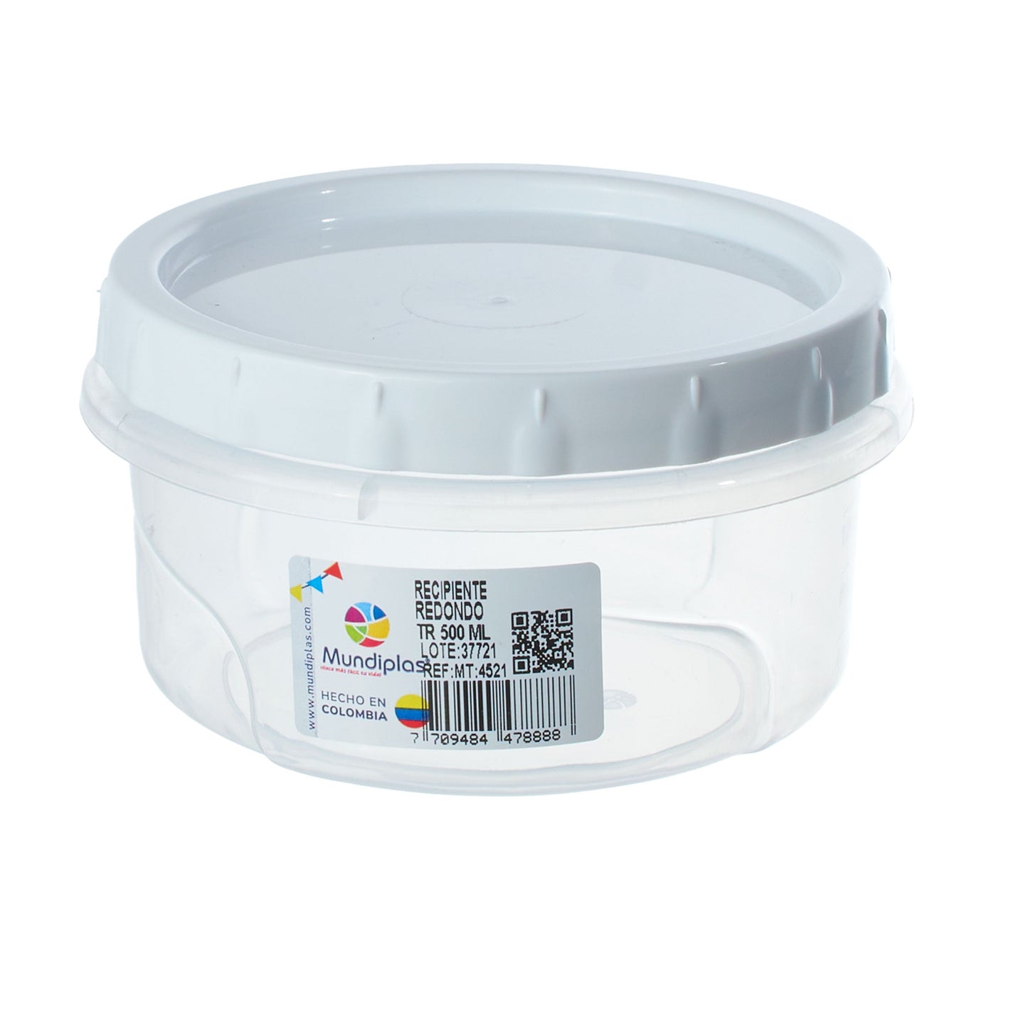 Recipiente redondo-500ML