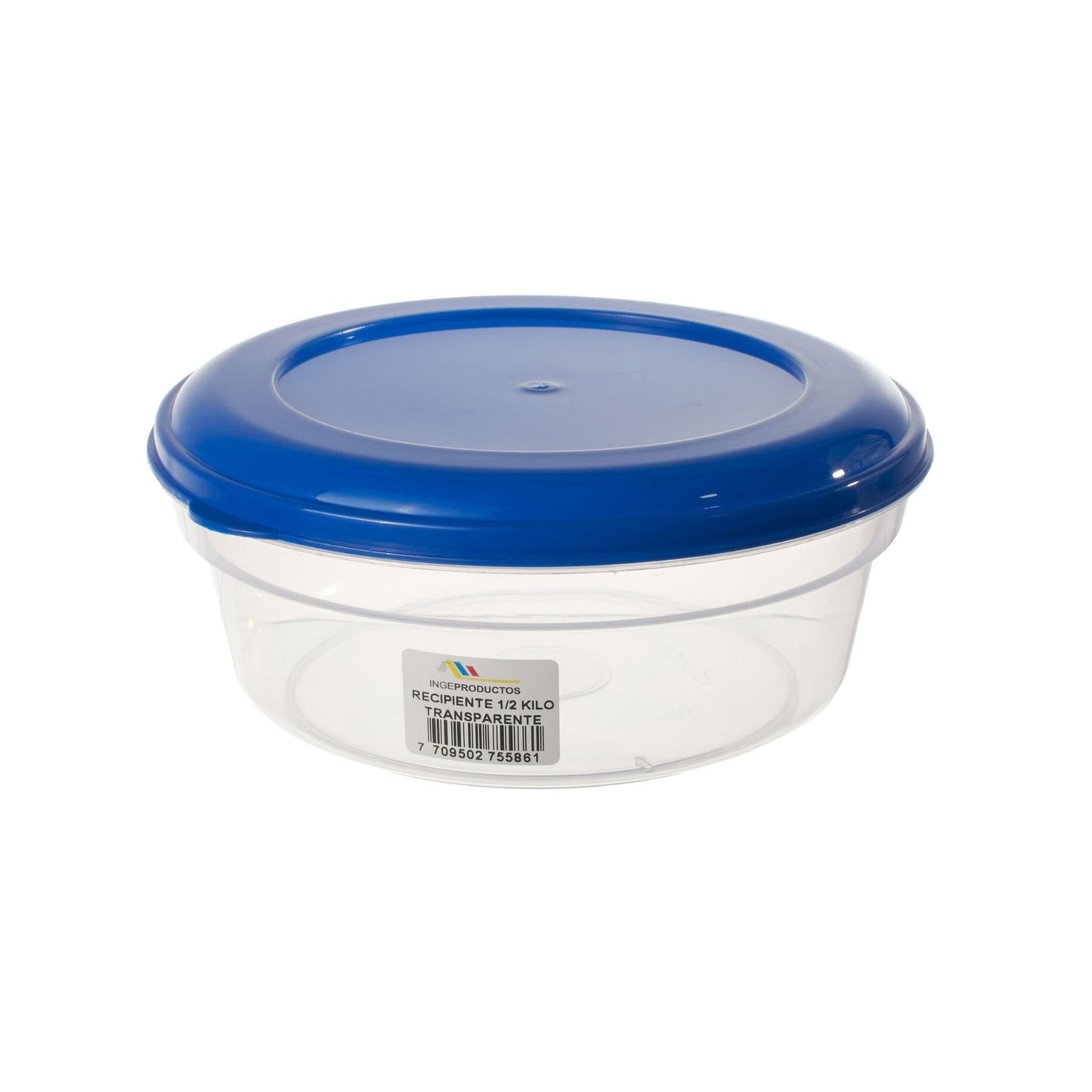 Recipiente transparente 1/2 kilos # 2